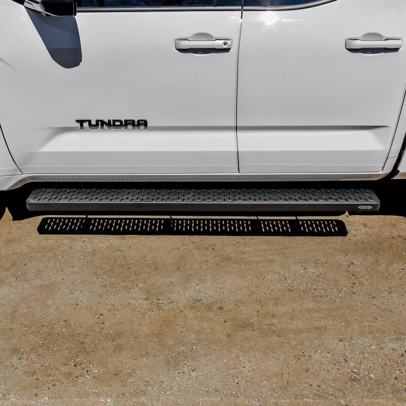 WES Running Boards - Grate - Westin Grate Steps Running Boards 79 in - Textured Black