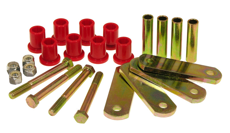 PRO Spring/Shackle Bush- Red - Prothane 70-74 AMC AMX/Javelin HD Shackle Bushings - Red