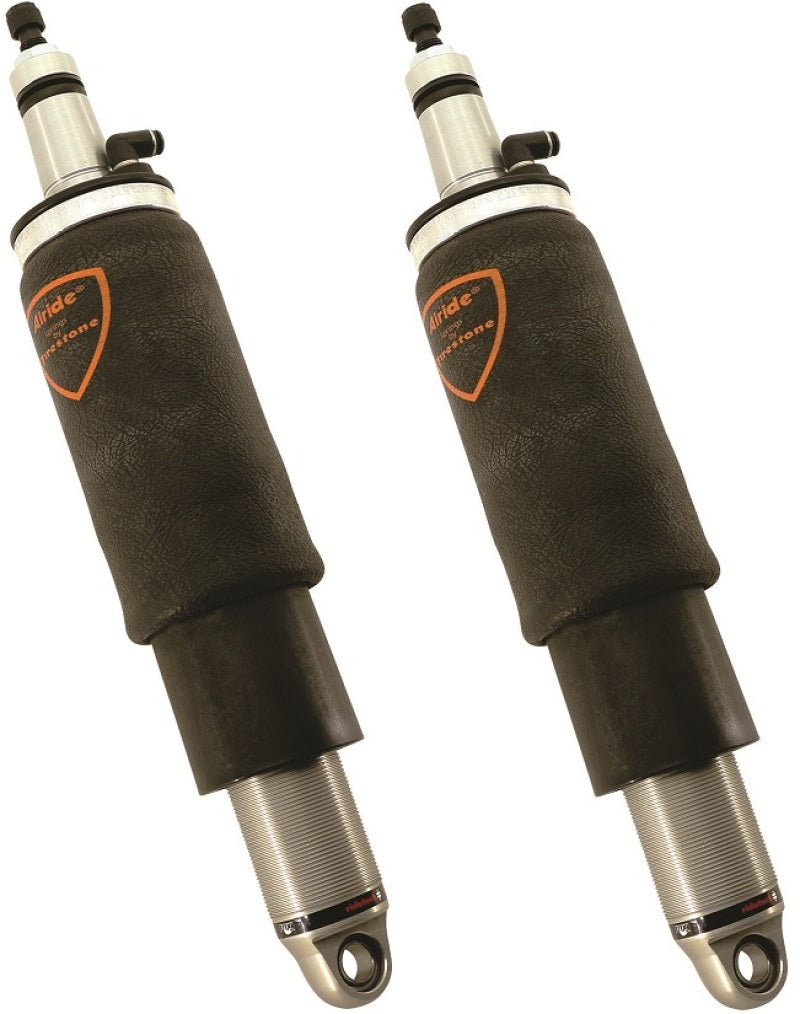 RID HQ Air Shock Kits - Ridetech HQ Series Rear ShockWaves 4.1in Travel 4in dia Rolling Sleeve .625 Bearing/2in Stud