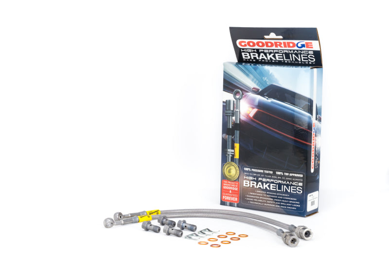 GR G-Stop Brake Line Kits - Goodridge 99-04 Ford Mustang Cobra Fronts Only Brake Lines