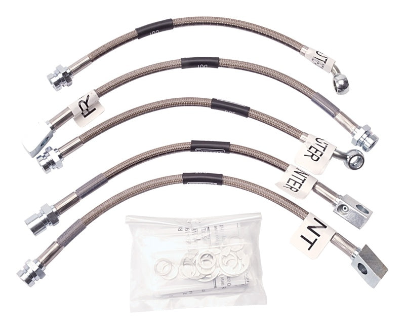 RUS Brake Line Kits - Russell Performance 93-97 Pontiac Firebird (without Traction Control) Brake Line Kit