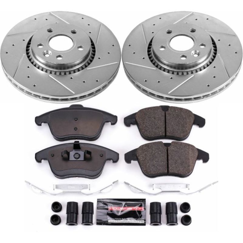 PSB Z23 Evolution Kit - Power Stop 08-15 Land Rover LR2 Front Z23 Evolution Sport Brake Kit