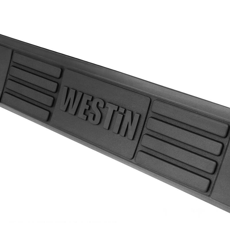 WES Nerf Bars - E-Series 3 - Westin 2019 Chevrolet Silverado/Sierra 1500 Crew Cab E-Series 3 Nerf Step Bars - Black