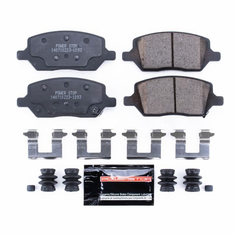 PSB Z23 Evolution Brake Pads - Power Stop 05-07 Buick Terraza Rear Z23 Evolution Sport Brake Pads w/Hardware