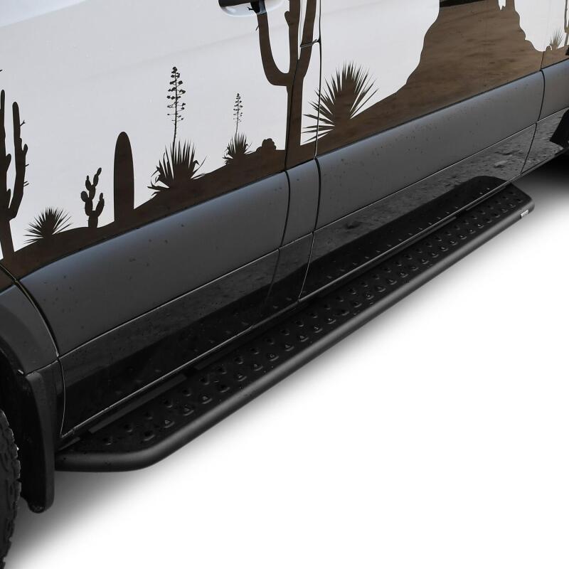 WES Nerf Bars - Outlaw - Westin 07-23 Mercedes-Benz Sprinter w/ 144in. Wheelbase Outlaw Nerf Step Bars - Textured Black