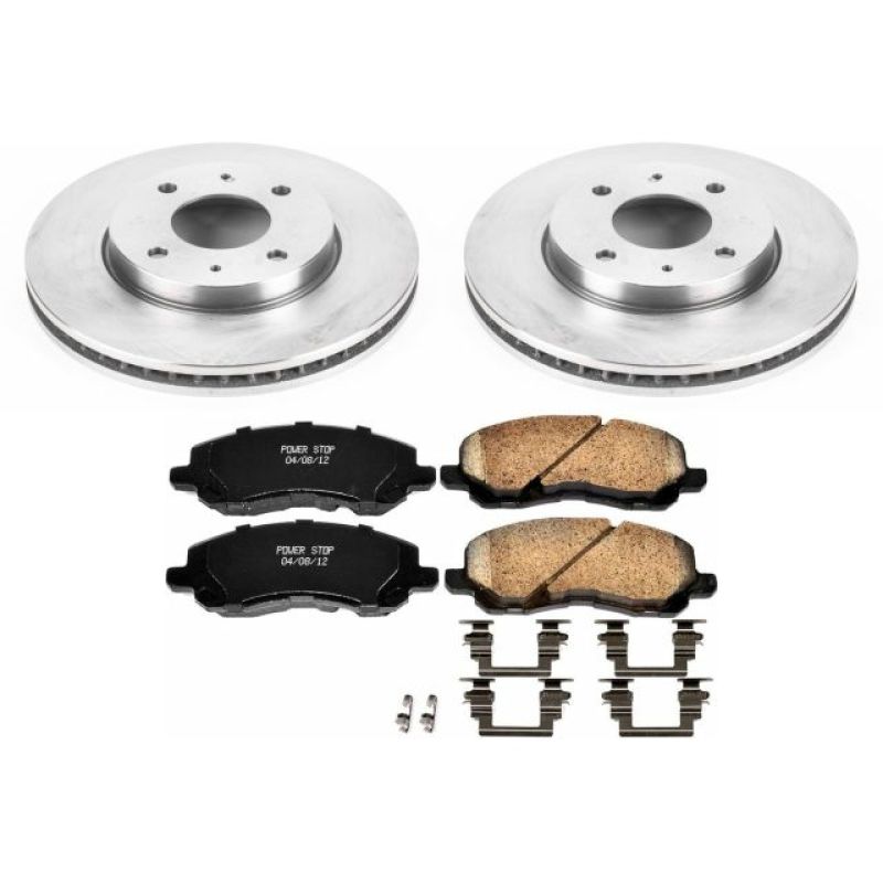 PSB Autospecialty Kit - Power Stop 2004 Mitsubishi Lancer Front Autospecialty Brake Kit