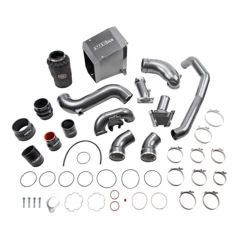 WCF Intake Kit - Stage 2 - Wehrli 06-07 Chevrolet Duramax 6.6L LBZ Stage 2 High Flow Intake Bundle Kit - Bengal Blue