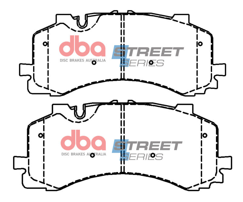 DBA Street Series Brake Pads - DBA 2018+ Audi S6 Street Series Front Brake Pads
