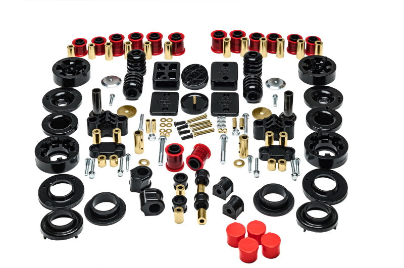 ES Rock-Flex Lift Systems - Energy Suspension 18+ Jeep Wrangler JL Sport/Sahara Black Rock-Flex Ultimate 2in Lift System Set