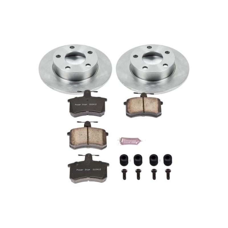 PSB Autospecialty Kit - Power Stop 96-01 Audi A4 Quattro Rear Autospecialty Brake Kit