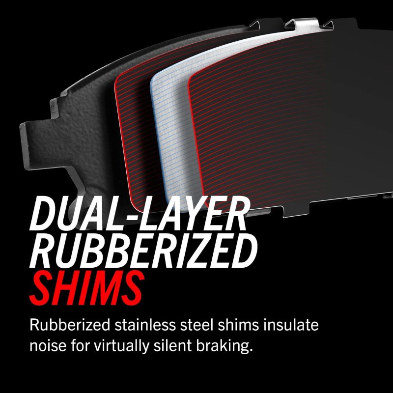 PSB Z23 Evolution Brake Pads - Power Stop 99-04 Chrysler 300M Rear Z23 Evolution Sport Brake Pads w/Hardware
