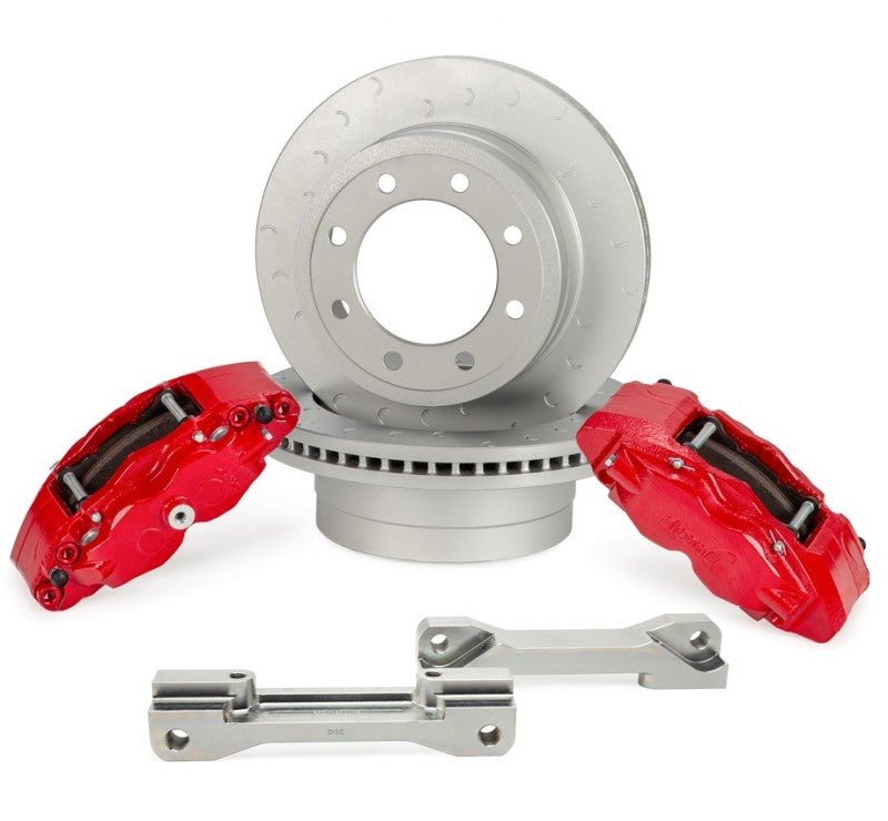 ALC Rear Brake Kits - Alcon 2017+ Ford F250/F350 363x38mm Rotors 4 Piston Brake Kit - Rear
