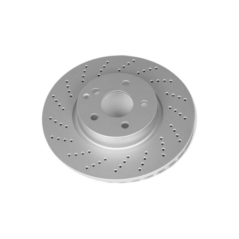 PSB Evolution Coated Rotor - Power Stop 13-14 Mercedes-Benz C300 Front Evolution High Carbon Geomet Coated Rotor