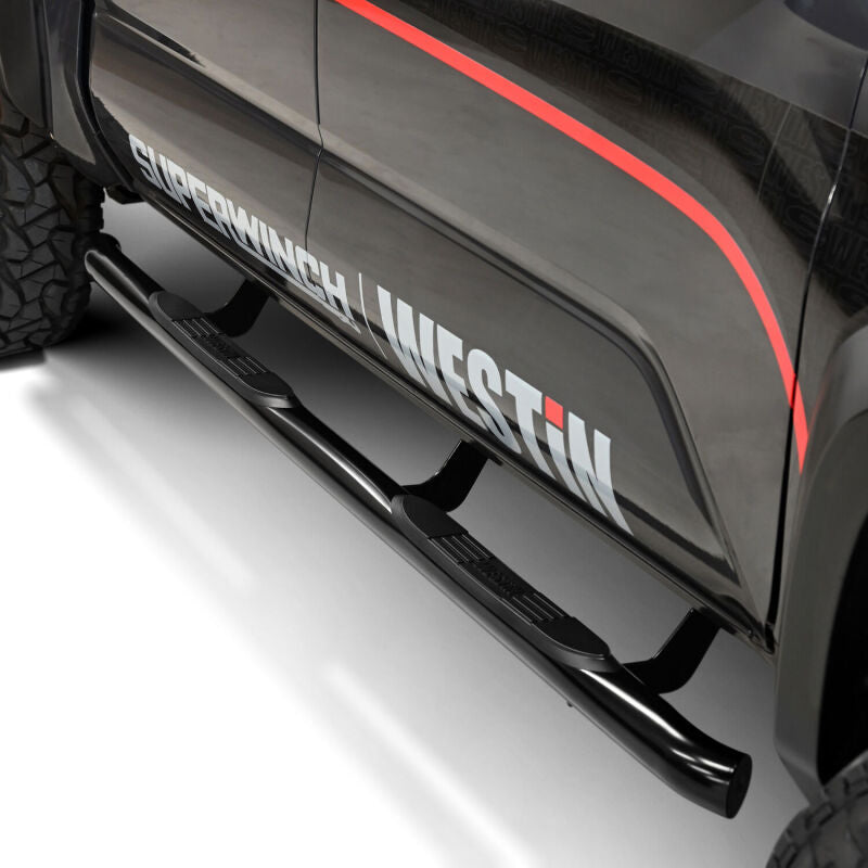 WES Nerf Bars - E-Series 3 - Westin 2024 Toyota Tacoma E-Series 3 Nerf Step Bars - Black