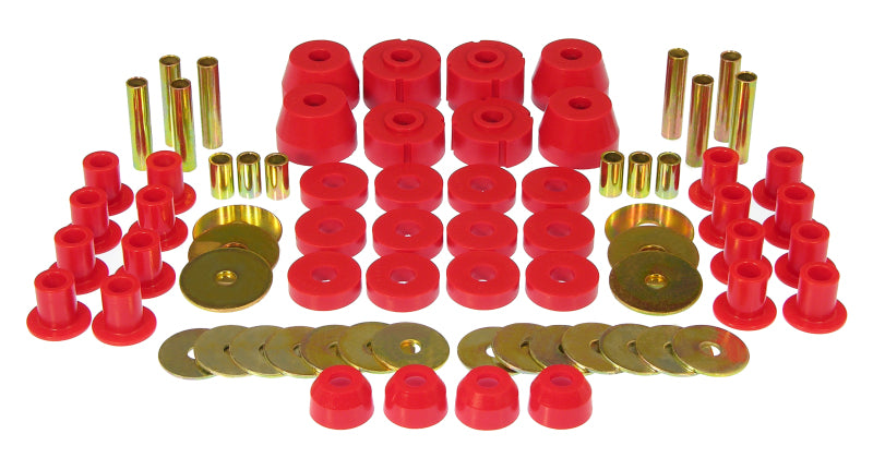 PRO Total Kits - Red - Prothane 72-93 Dodge Ramcharger 4wd Total Kit - Red