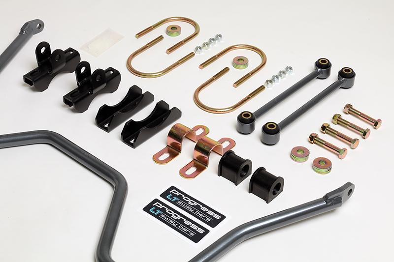 PRG LT Rear Sway Bars - Progress Tech LT 99-06 Chevrolet Silverado 1500 / GMC Sierra 1500 Rear Sway Bar (25mm) - Gray