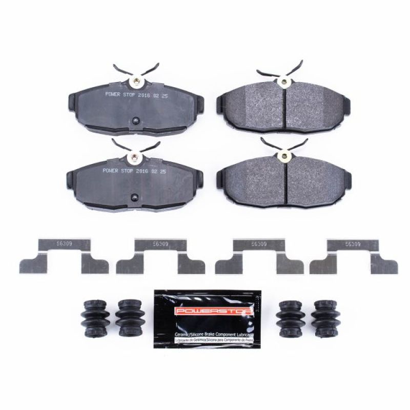 PSB Track Day Brake Pads - Power Stop 05-11 Ford Mustang Rear Track Day Brake Pads