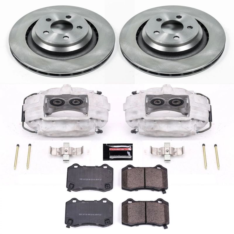 PSB Autospecialty Kit w/Cals - Power Stop 05-10 Chrysler 300 Rear Autospecialty Brake Kit w/Calipers