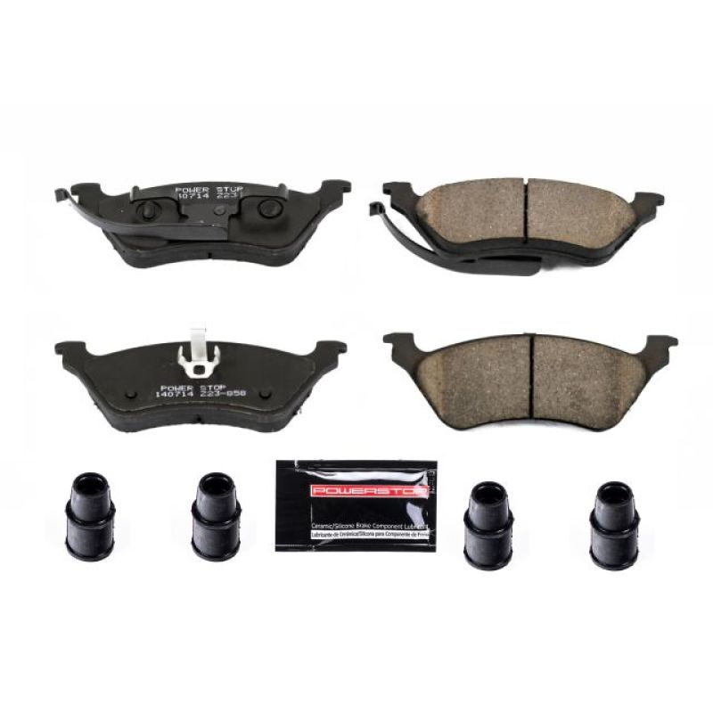 PSB Z23 Evolution Brake Pads - Power Stop 01-07 Chrysler Town & Country Rear Z23 Evolution Sport Brake Pads w/Hardware