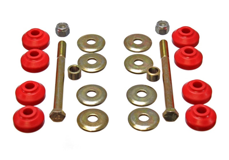 ES End Links - Red - Energy Suspension 03-05 Dodge SRT4 Red Front Sway Bar End Link Set