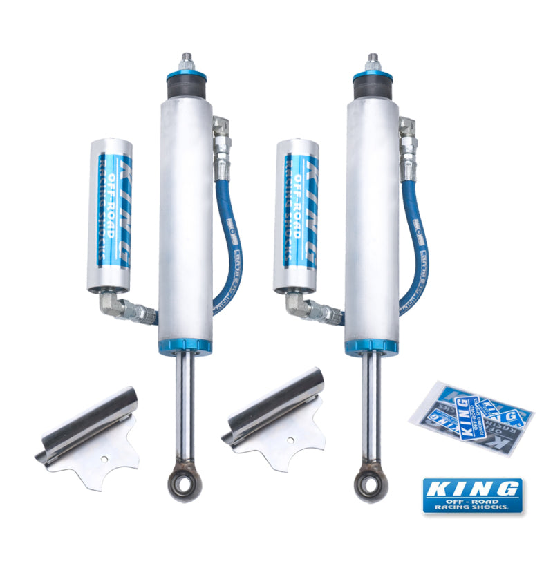 KIN 2.5 Shocks - King Shocks 02-10 Hummer H2 Front 2.5 Dia Remote Reservoir Shock (Pair)