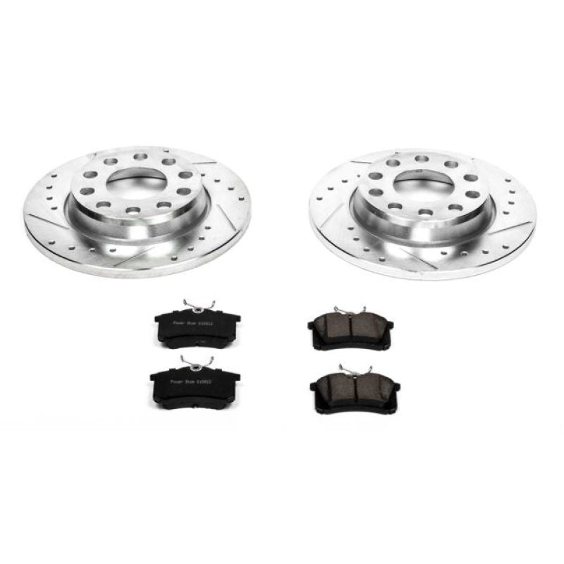 PSB Z23 Evolution Kit - Power Stop 02-05 Audi A4 Rear Z23 Evolution Sport Brake Kit