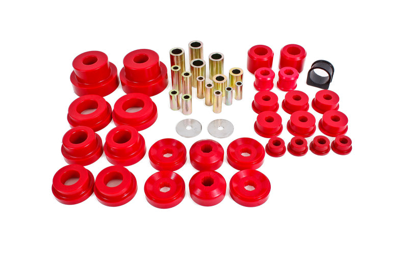 BMR Bushing Kits - Other - BMR 10-13 5th Gen Camaro Pro Version Total Suspension Bushing Kit (BK030/BK021/BK022) - Black/Red