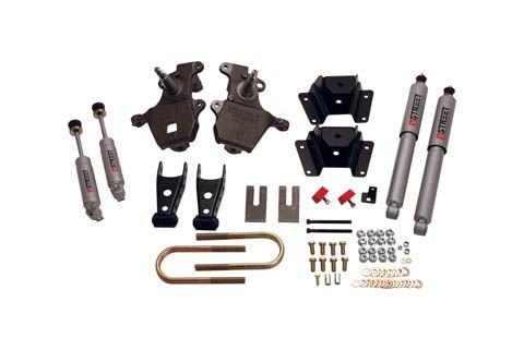 BT Lower Kit w SP Shocks - Belltech LOWERING KIT WITH SP SHOCKS