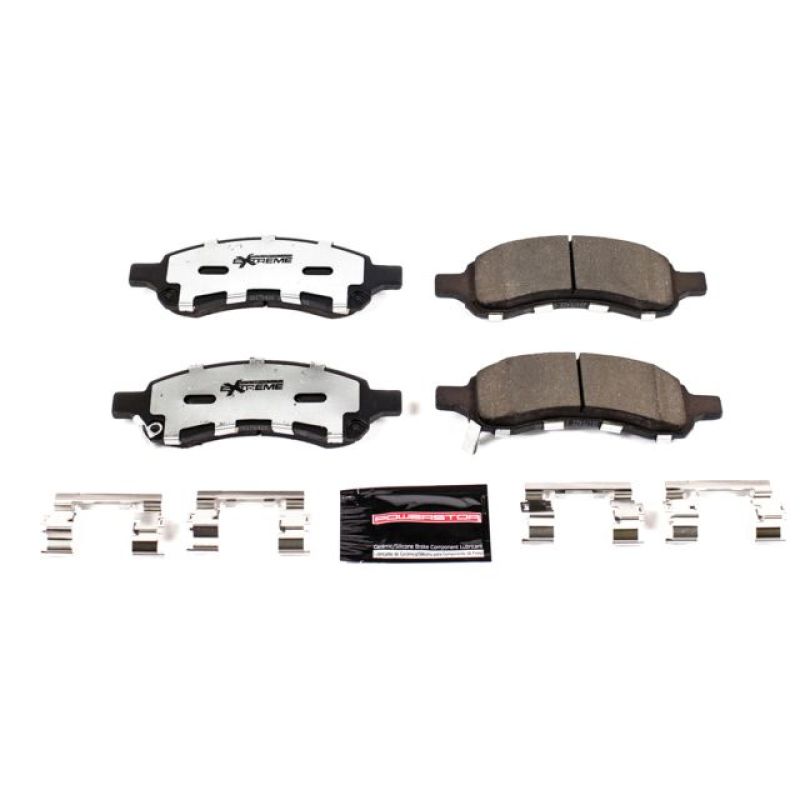 PSB Z36 Truck & Tow Brake Pads - Power Stop 06-07 Buick Rainier Front Z36 Truck & Tow Brake Pads w/Hardware