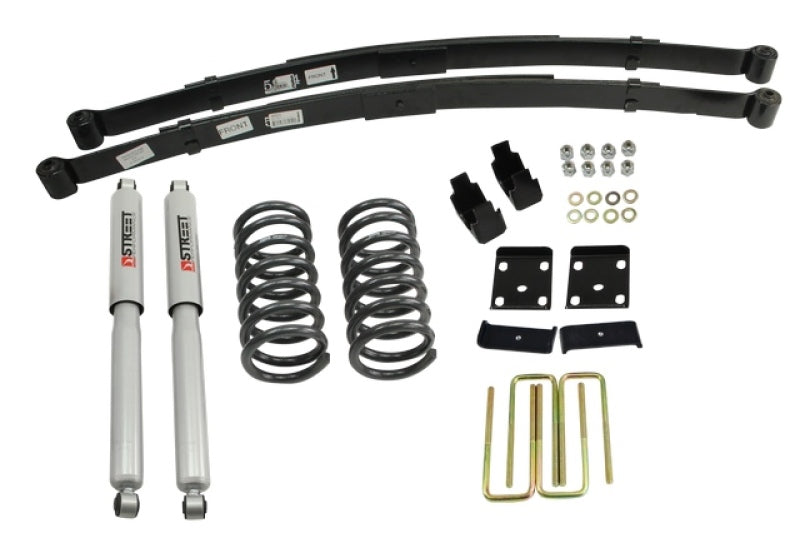 BT Lower Kit w SP Shocks - Belltech LOWERING KIT WITH SP SHOCKS