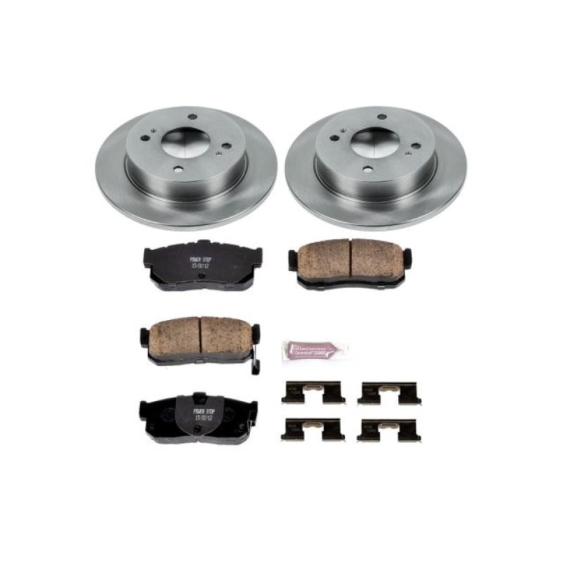PSB Autospecialty Kit - Power Stop 91-96 Infiniti G20 Rear Autospecialty Brake Kit