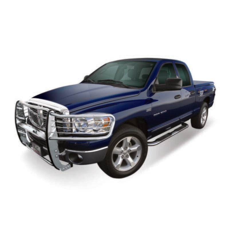 WES Nerf Bars - Platinum 4 - Westin 2002-2008 Dodge Ram 1500 Quad Cab Platinum 4 Oval Nerf Step Bars - SS