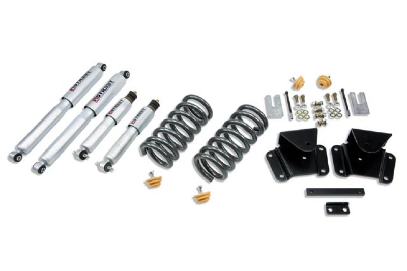 BT Lower Kit w SP Shocks - Belltech LOWERING KIT WITH SP SHOCKS