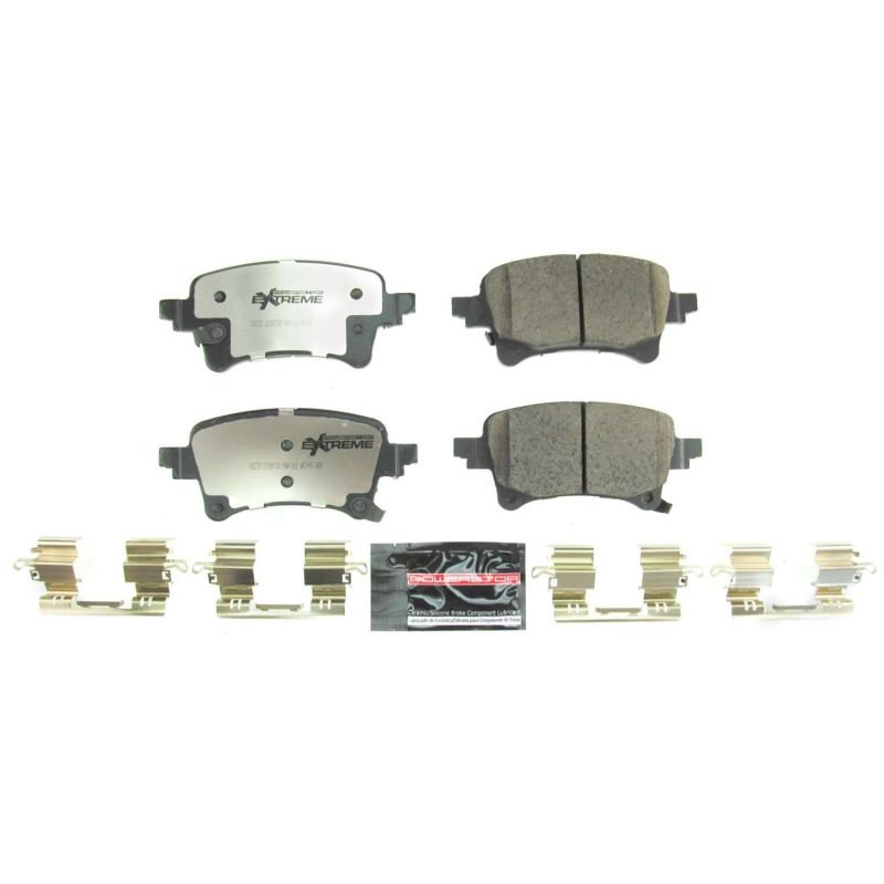 PSB Z36 Truck & Tow Brake Pads - Power Stop 2020 Jeep Gladiator Rear Z36 Truck & Tow Brake Pads w/Hardware