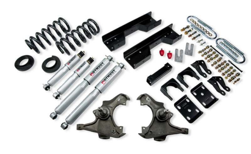 BT Lower Kit w SP Shocks - Belltech LOWERING KIT WITH SP SHOCKS