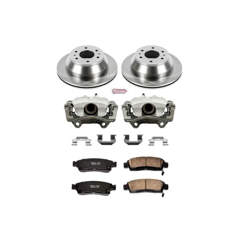 PSB Autospecialty Kit w/Cals - Power Stop 04-07 Buick Rainier Rear Autospecialty Brake Kit w/Calipers