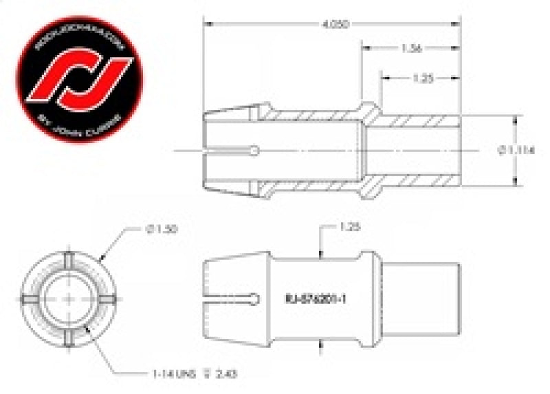 ROK Rocknuts - RockJock RockNut Kit Nut and Bung 1in RH Thread