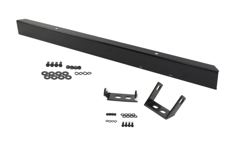 KEN Rear Bumpers - Kentrol 45-86 Jeep CJ Black 1945-86 CJ5/CJ7 Rear Bumper - Powdercoat Black
