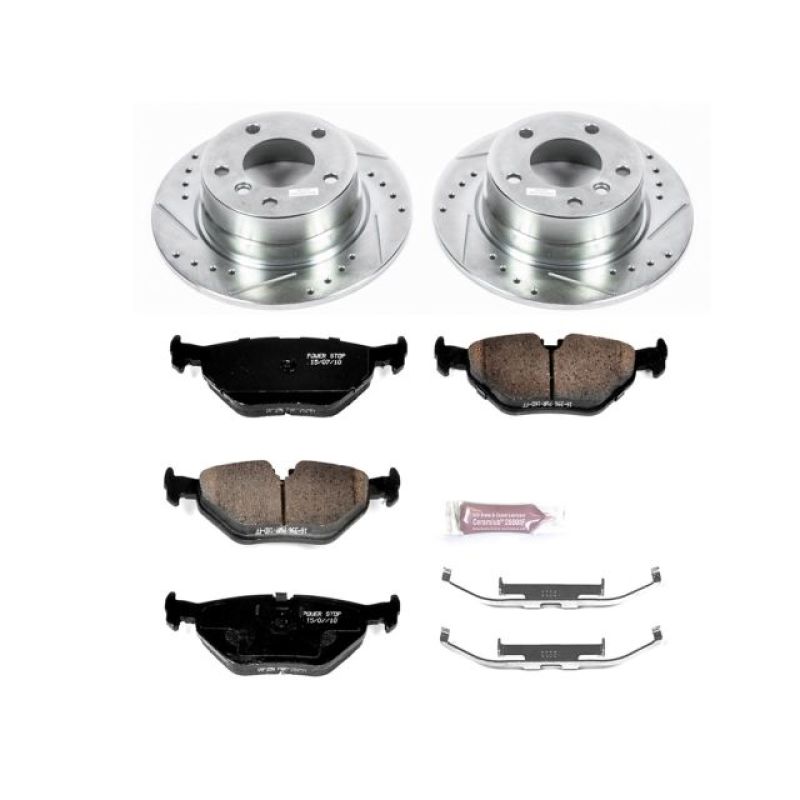 PSB Z23 Evolution Kit - Power Stop 03-05 BMW Z4 Rear Z23 Evolution Sport Brake Kit
