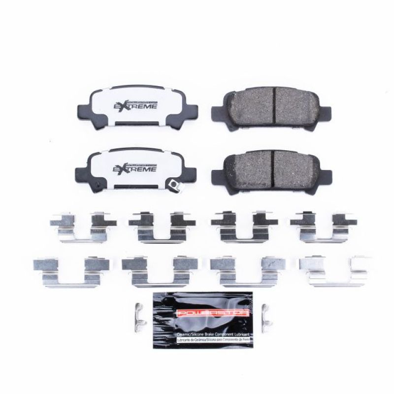 PSB Z26 Extreme Brake Pads - Power Stop 03-06 Subaru Baja Rear Z26 Extreme Street Brake Pads w/Hardware