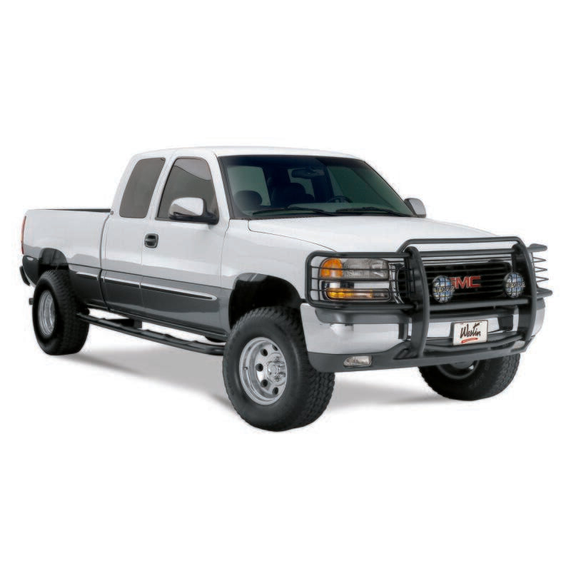 WES Sportsman Grille Guards - Westin 1999-2002 GMC Sierra 1500LD Sportsman Grille Guard - Black