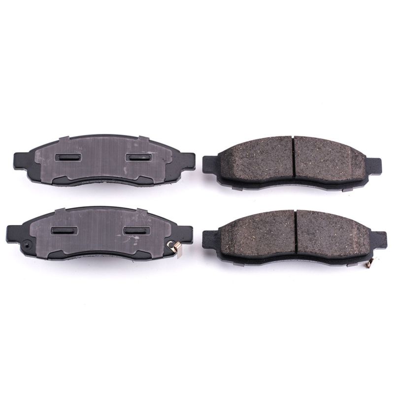 PSB Z16 Evolution Brake Pads - Power Stop 04-05 Infiniti QX56 Front Z16 Evolution Ceramic Brake Pads