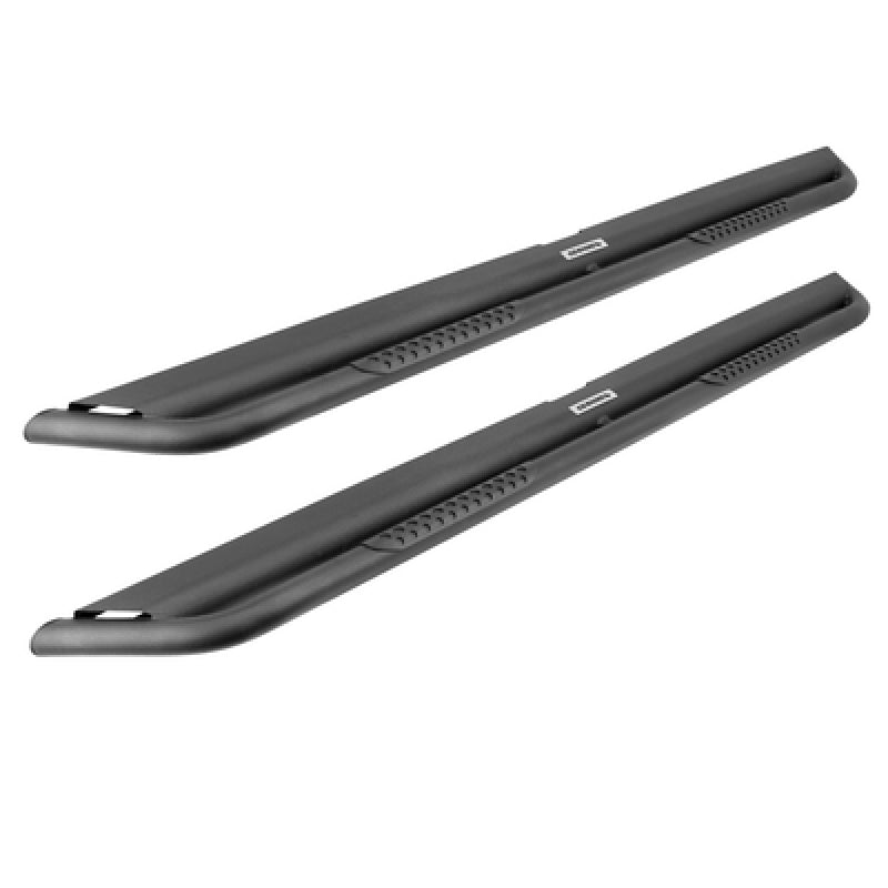 GOR Dom Extreme DS - Go Rhino Dominator Xtreme DS Sliders 57in. Cab Length - Tex. Blk (No Drill/Mounting Brkt Req.)