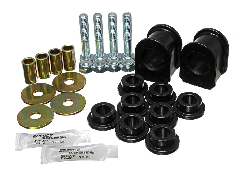 ES Sway Bar Bushings - Black - Energy Suspension 99-04 Ford F250 SD/350 4WD Black Front 1-1/4in Sway Bar Bushing Set