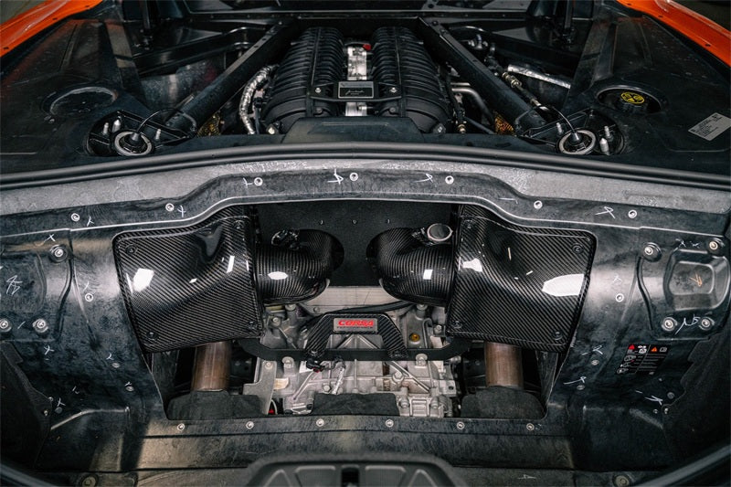 COR Air Intake Closed Box - Corsa 23+ Chevy C8 Z06 Carbon Fiber Air Intake w/ DryTech Filter