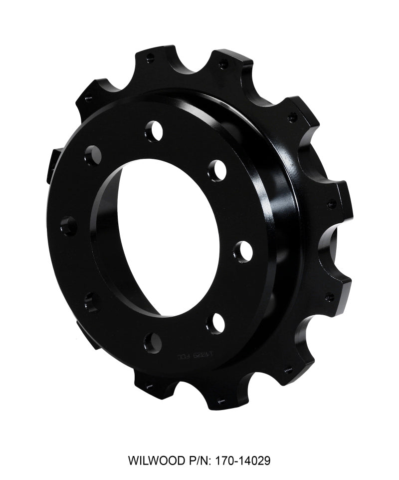 WIL Rotor Hat - Wilwood Hat-Park Brake 1.91in Offset 8 x 6.50 - 12 on 10.75in