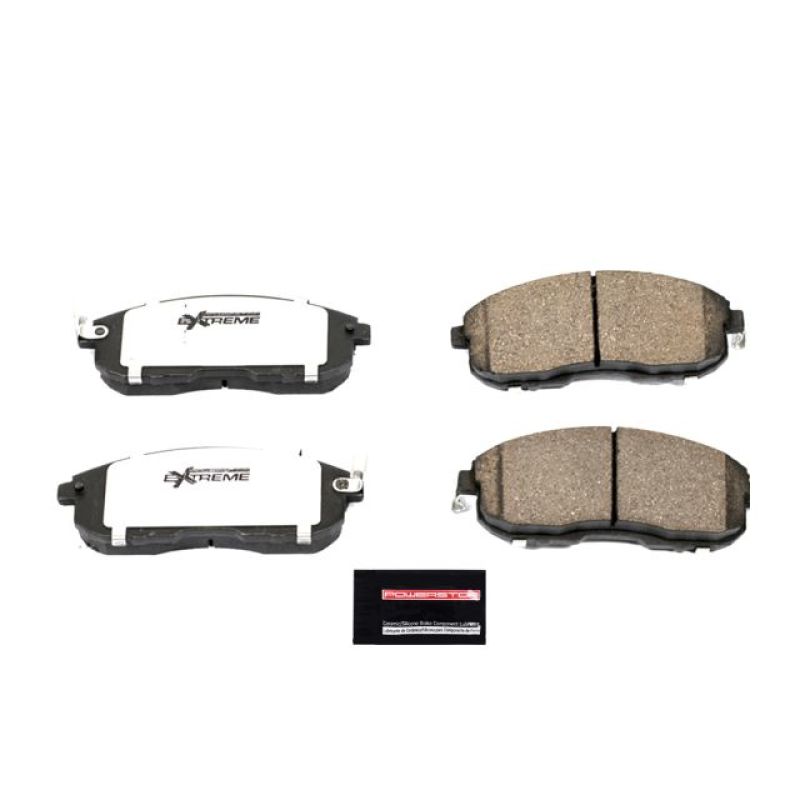 PSB Z26 Extreme Brake Pads - Power Stop 03-05 Infiniti G35 Front Z26 Extreme Street Brake Pads w/Hardware