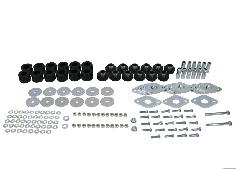 WL Bushings - Body Mount - Whiteline 2007-2014 Jeep Wrangler Body Mount Bushing Set