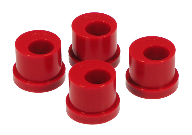 PRO Steering Bushings - Red - Prothane 10/84-04 Ford Mustang Offset Rack & Pinion Bushings - Red