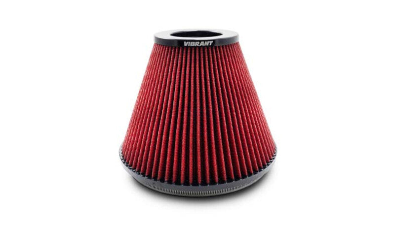 VIB Air Filters - Vibrant 8.75in Inlet I.D. x 8.50in Height Bellmouth Velocity Stack Classiic Performance Air Filter